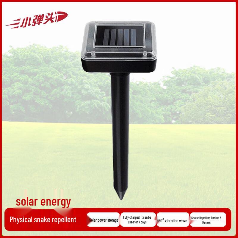 

Solar Ultrasonic Snake & Pest Repeller