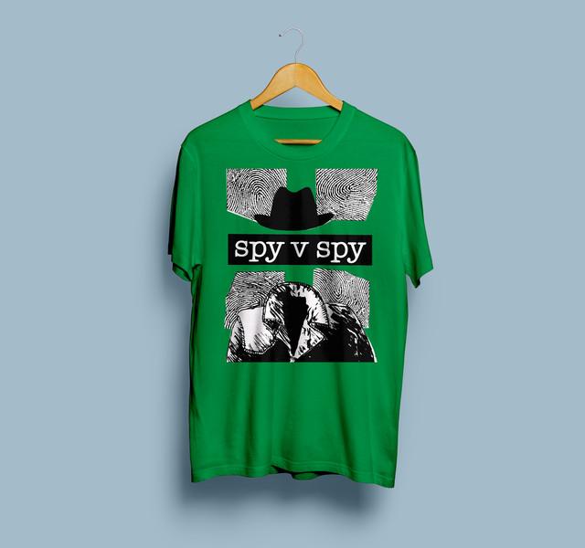 NEW Spy vs Spy Cartoon S-5XL Heavy Cotton Green S-5XL T Shirt UR725 Unisex T-Shirt XXXXL