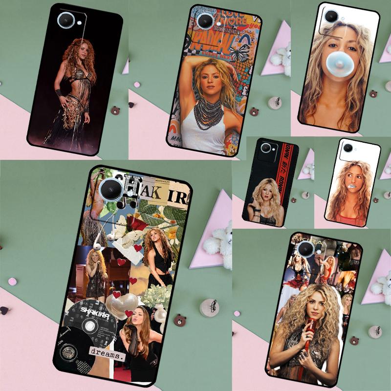 Singer Shakira For Realme GT6 GT7 Pro 10 11 12 13 14 15 Pro Plus C55 C71 C65 C63 C61 C53 C67 C35 C75 Case