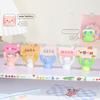 Desktop Cartoon Animal Resin Statue Adorable Creative Shape Mini Size Photo Stand Memo Clip Message Note Holder
