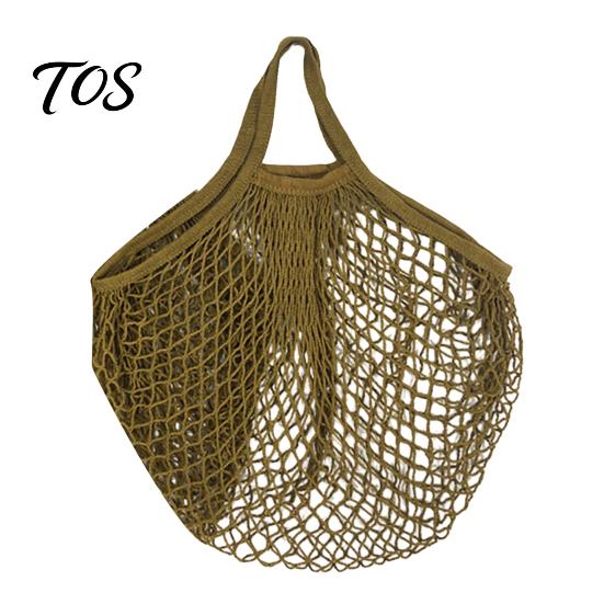 Reusable Grocery Bags for Kitchen Cotton Mesh Bag, Eco Friendly Foldable String Organic Produce Totes Lightweight Fruits Vegetables And Daily Shopping