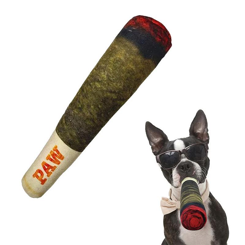 Funny Dog Toys Plush Squeaky Toys For Medium Small Large Cool Stuffed For Dog Birthday Relaxing Toys Pet Supply Resistant Biting