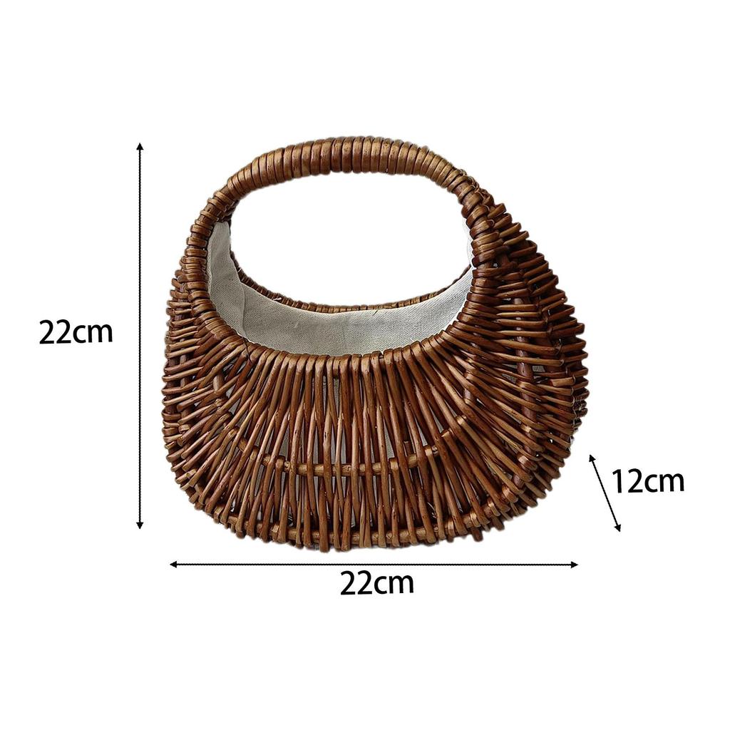 Elegant Woven Tote Bag for Sophisticated Spring Occasions
