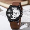 Genuine Stylish Men's Multi-Functional Waterproof Quartz Watch with Large Dial