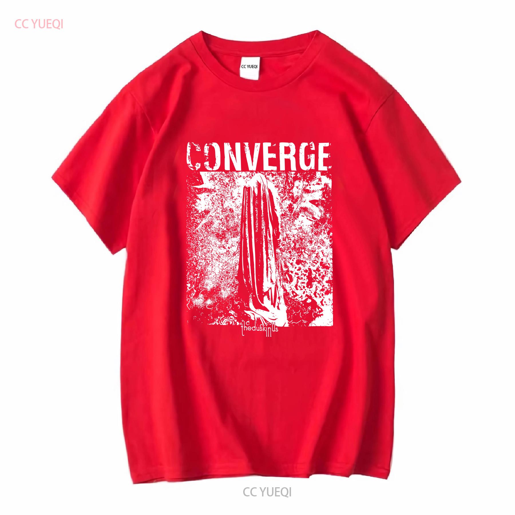 Converge Band For Fan  Black All Size T Shirt AH1392 long sleeves vintage Washed designer clothes Stylish Versatile graphic S
