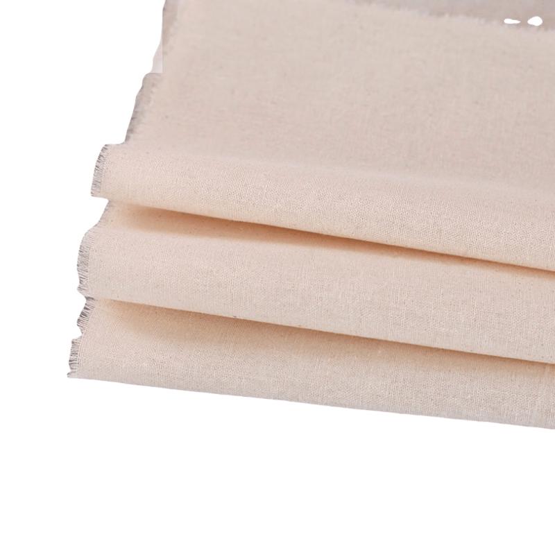 Qianxing Unbleached Cotton Blend Fabric for Garment Draping