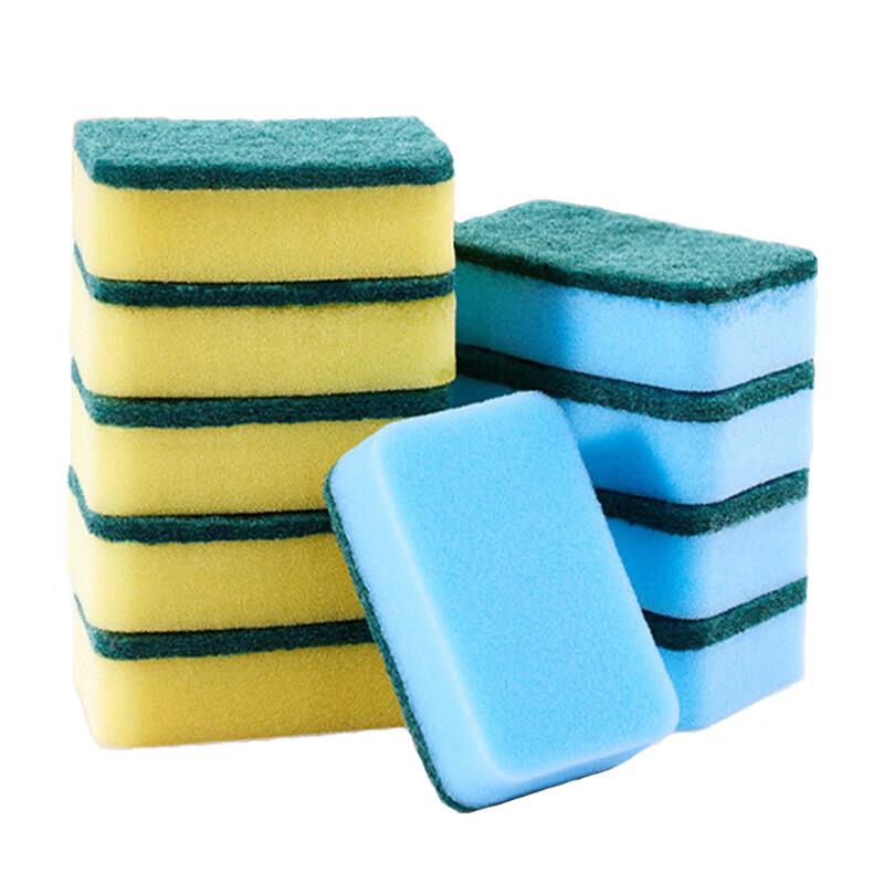 10-Pack Kitchen Cleaning Sponge Wipes