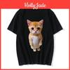 Meme El Gato Sad Crying Cat Munchkin Kitty 3d Print Men Women Unisex Tshirt Summer Oversized T Shirts Casual Fashion Clothes