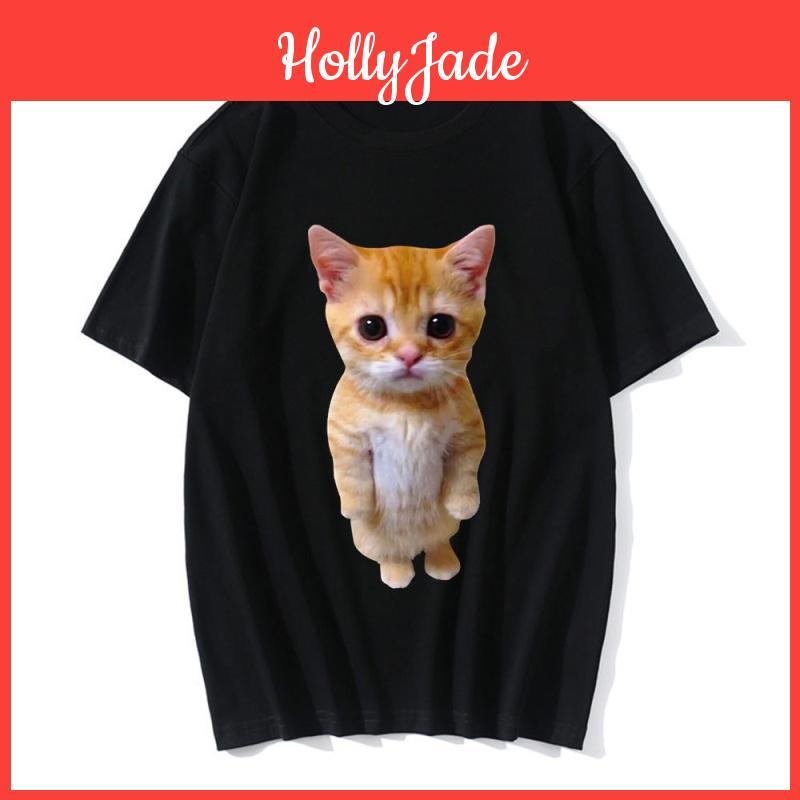 Meme El Gato Sad Crying Cat Munchkin Kitty 3d Print Men Women Unisex Tshirt Summer Oversized T Shirts Casual Fashion Clothes