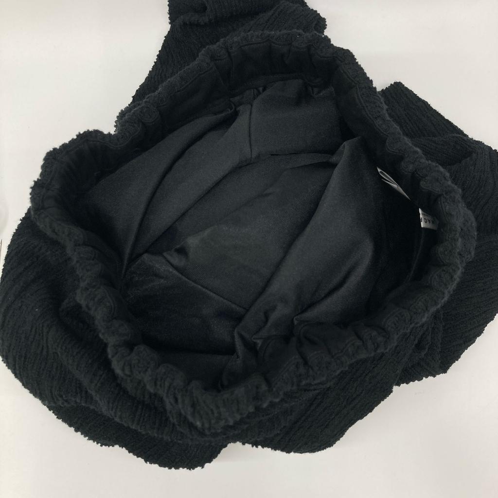 MACPHEE [Excellent condition/Made In 2011] 12-04-32-04503 Boucle Crepe Easy Straight Pants/ Bottoms 36 blackUsed