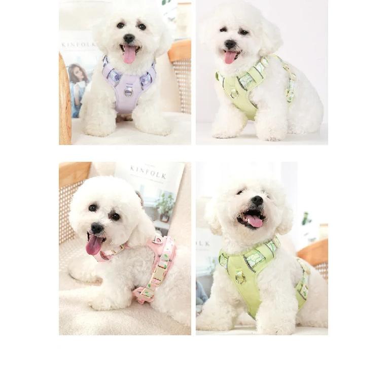 Dog Harness and Leash Set for Large Dogs Heavy Duty NoPull Service Dog Vest with Dog Seat Belt Reflective Adjustable Pet Harness