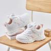 B. DUCK Little Yellow Duck Big Children's Casual Girls' Spring and Autumn White Fashion Sports Shoes