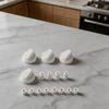 Set of 4 Switch Knobs for Oven and Stove Replacement Fits For 6mm 8mm Shafts