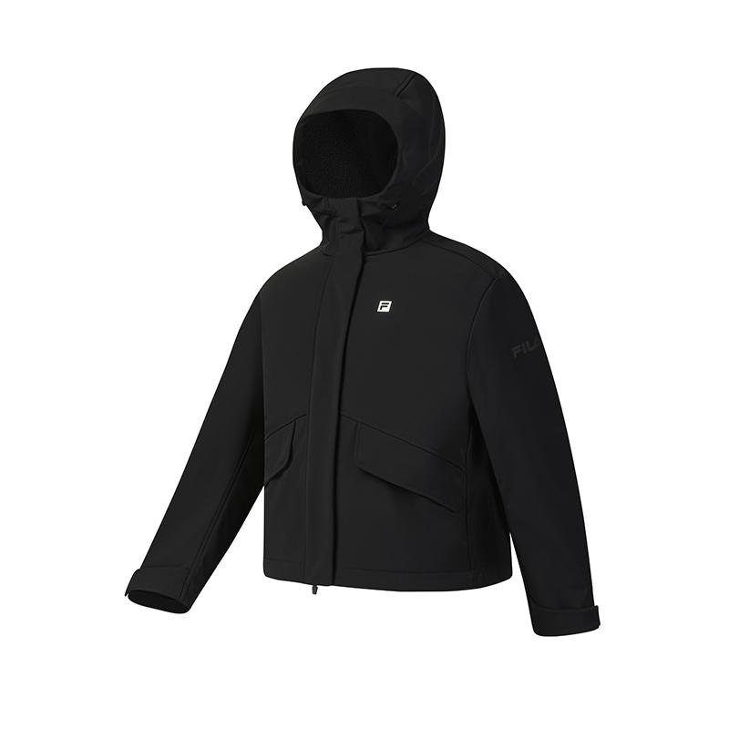 

FILA Fleece Lined Casual Sports Jacket Women Jackets A11W611701F-BK XXL