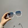 1 Piece of Creative Plain Faced Women's Dressing Glasses Stylish and High-end Glasses Trendy Outfit