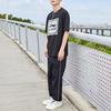 Li-Ning Big Graphic Loose Fit T-shirt 'Black' Men's AHSR339-2