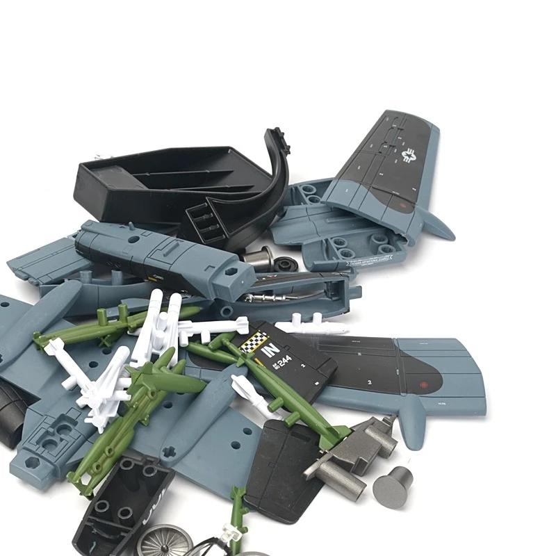 Military Series Building Blocks A-10 Thunderbolt II Support Attack Aircraft Model F14 Tomcat Fighter Toys Kids Boy Birthday Gift