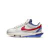 Cortez 4.0 Sacai White University Red Blue