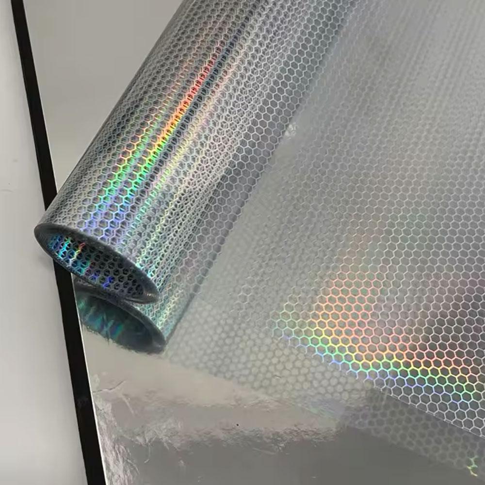 Car Sticker Headlight Lamp Film Auto Laser Honeycomb Taillight Lamp rhombus protective film Waterproof  Self-Adhesive Stickers