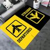 Aircraft Theme Airstrip Airport Carpet New Release! Rug for Living Rooms Bedrooms, Office Areas, Durable Machines Washable Mats