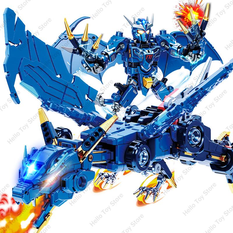 2025 Lloyd Ninja Drachen Mecha Rüstung Modell Actionfigur Bausteine Klassischer Ninja Krieg Zeichentrick Anime Steine Kinderspielzeug Geschenke