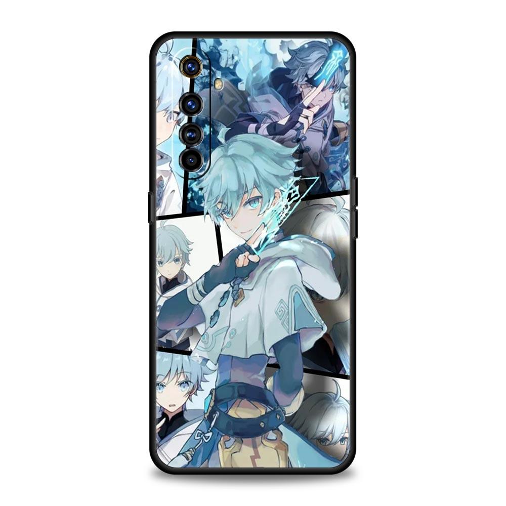 Phone Case For Realme 12 11 10 9 8 5G 7 6 GT5 GT3 GT2 Pro Plus C21 C11 C25 C35 For Realme GT Neo 2 3 3T 5 Cover Genshin Impact