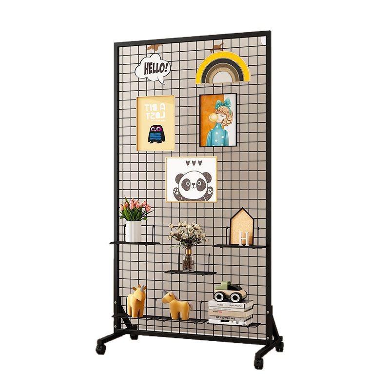 Mobile Wire Mesh Jewelry & Artwork Display Rack