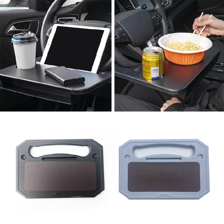 Car Steering Wheel Desk 2-Sided Ergonomic Dining Tray Dining Table For Car