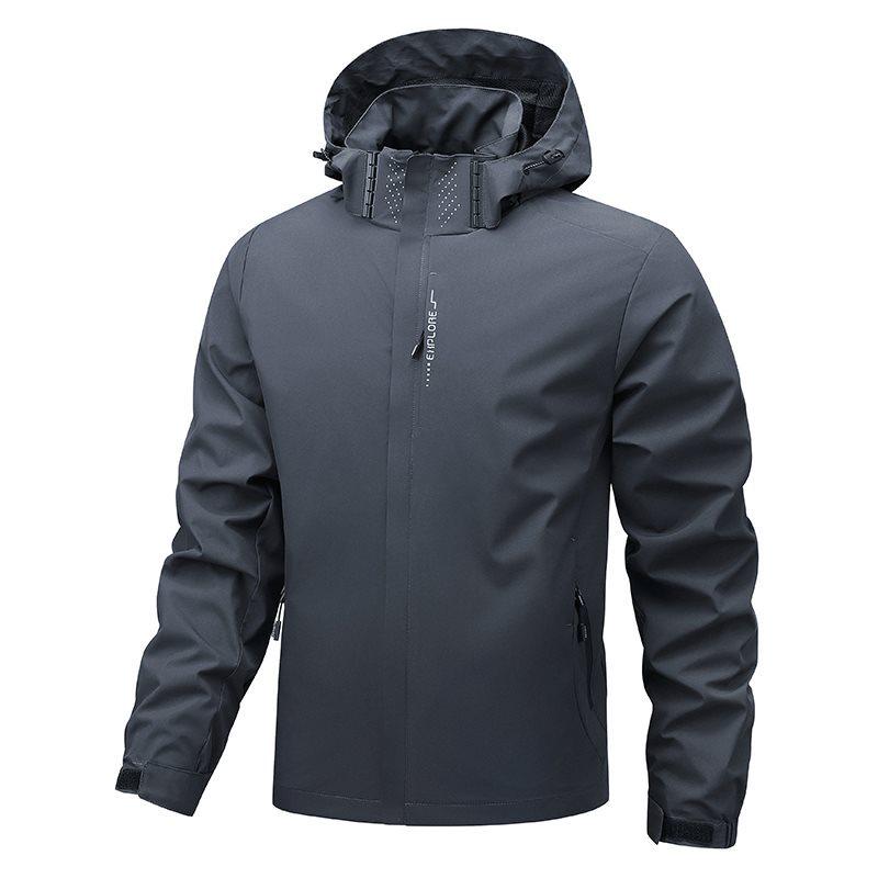 2026 Men's Outdoor Waterproof Windproof Mountaineering Jacket