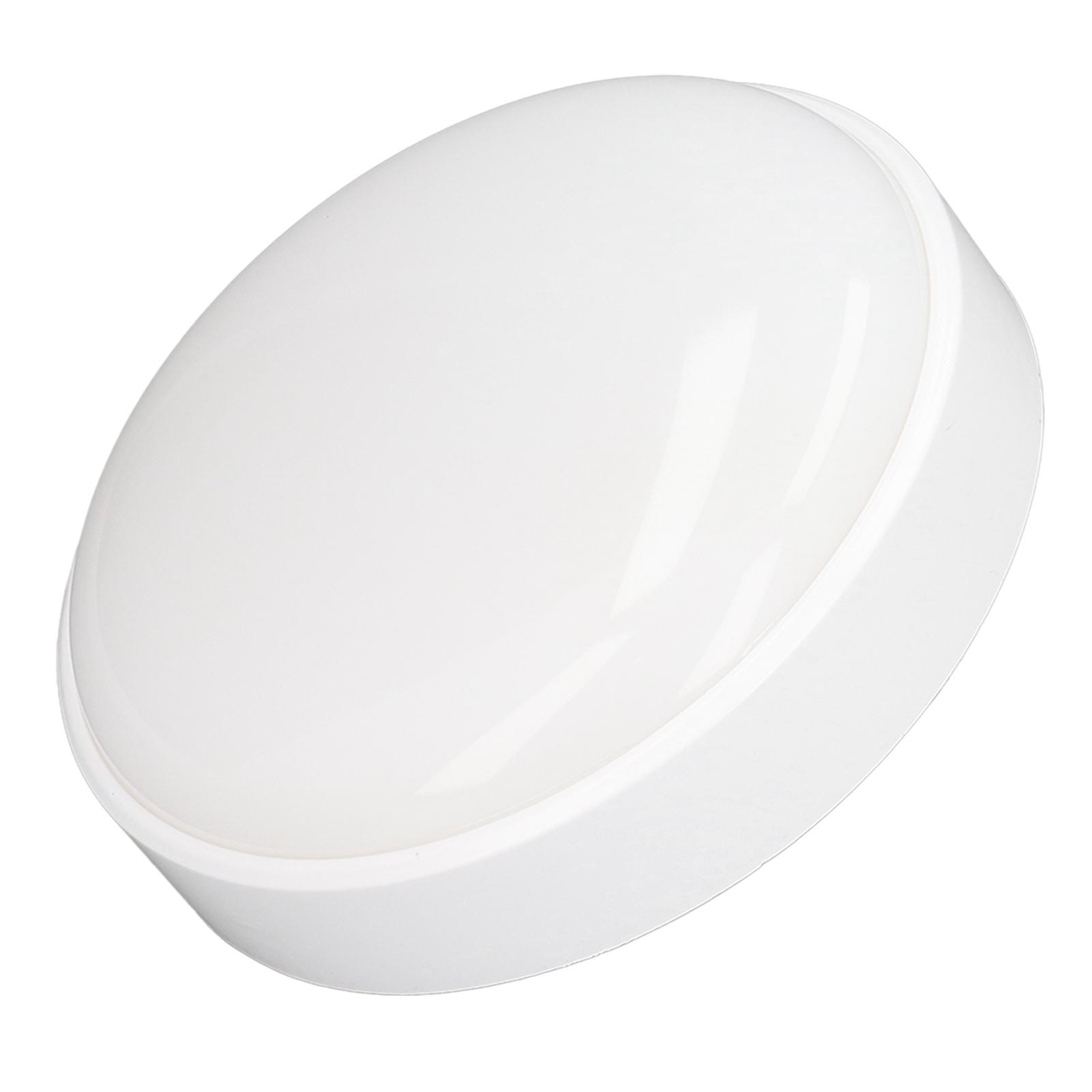 

Round LED Ceiling Light Wide Irradiation Area 6500K 20W Waterproof Ceiling Light for Bedroom Living Room Toilet Bathroom белый