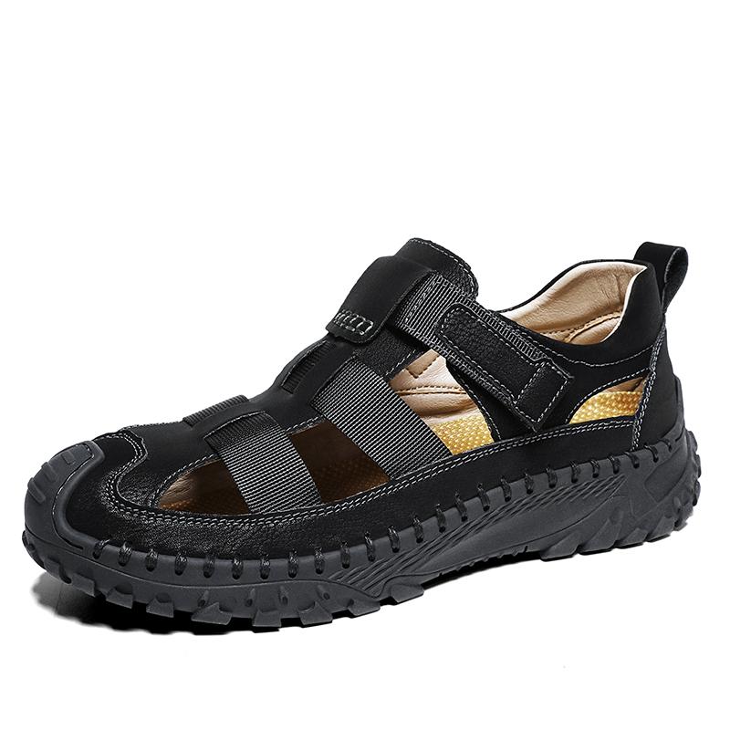 Summer Men's Sandals High Quality Breathable Casual Men Shoes Non-Slip Outdoor Beach Sandals Hiking Climbing Waterproof Sneakers
