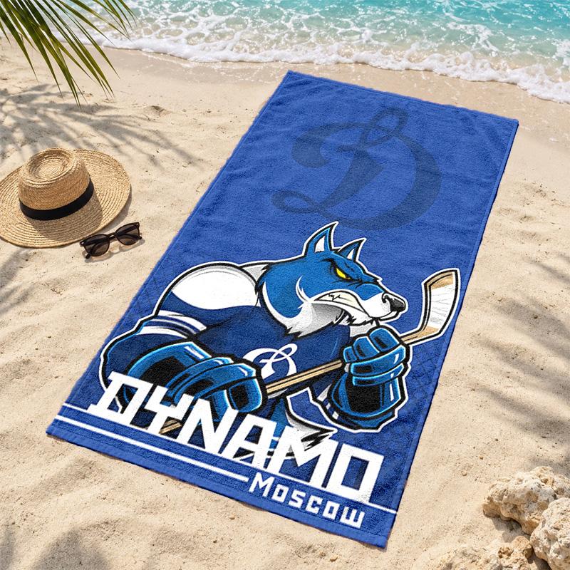 FC Dinamo Minsk Microfiber Beach Towel Quick Dry Sand Free Lightweight Beach Towels for Travel Swimming Camping