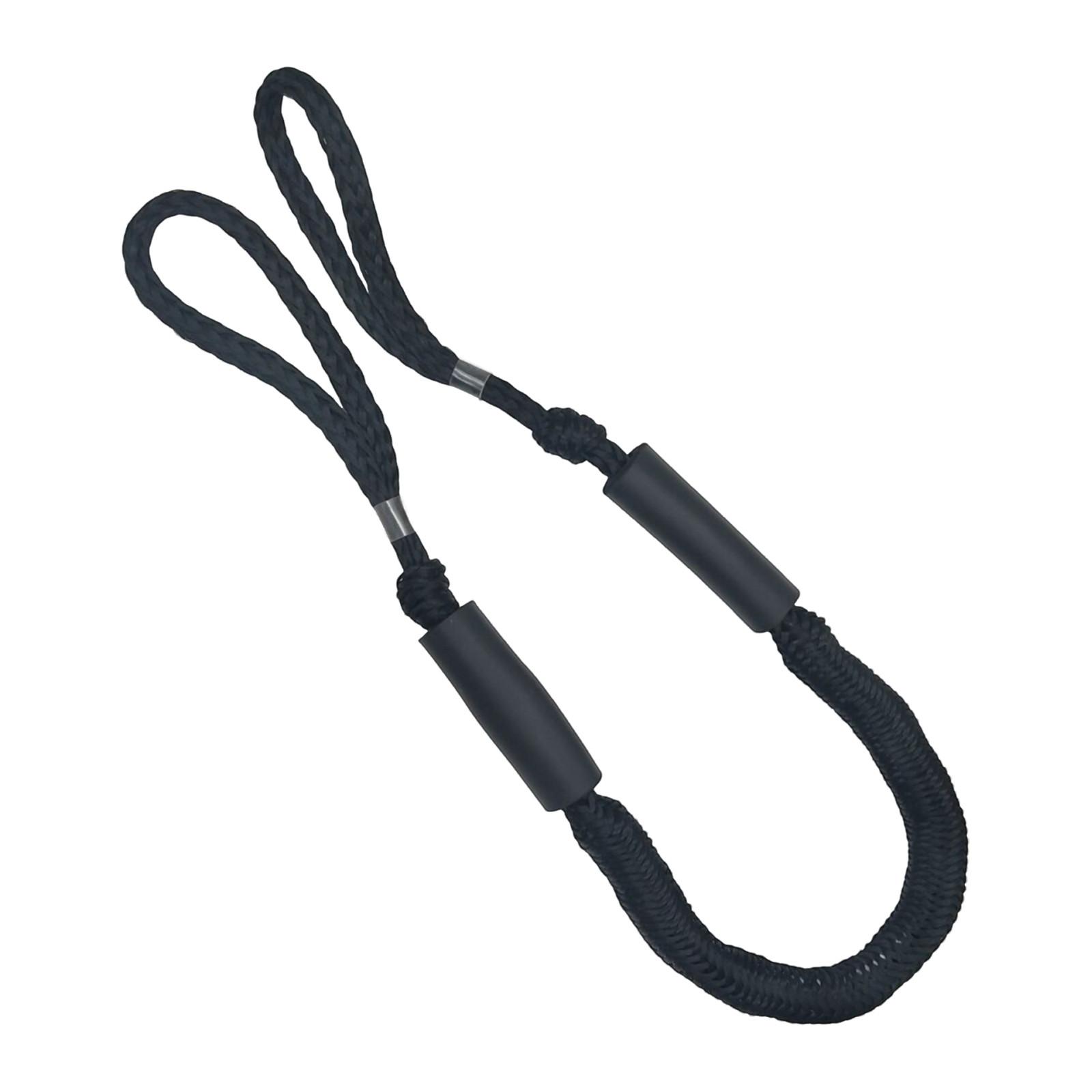 

Heavy Duty Bungee Dock Lines,elastic Rope Motorcycle Cable Wharf Rope Mooring Rope 4FT One Size чорний