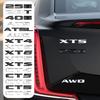 1pcs 3D ABS Letter CT4 CT5 CT6 CTS XT4 XT5 XT6 XTS ATS AWD 25T 28T 40T Car Tail Sticker Fender Side Trunk Badge For
