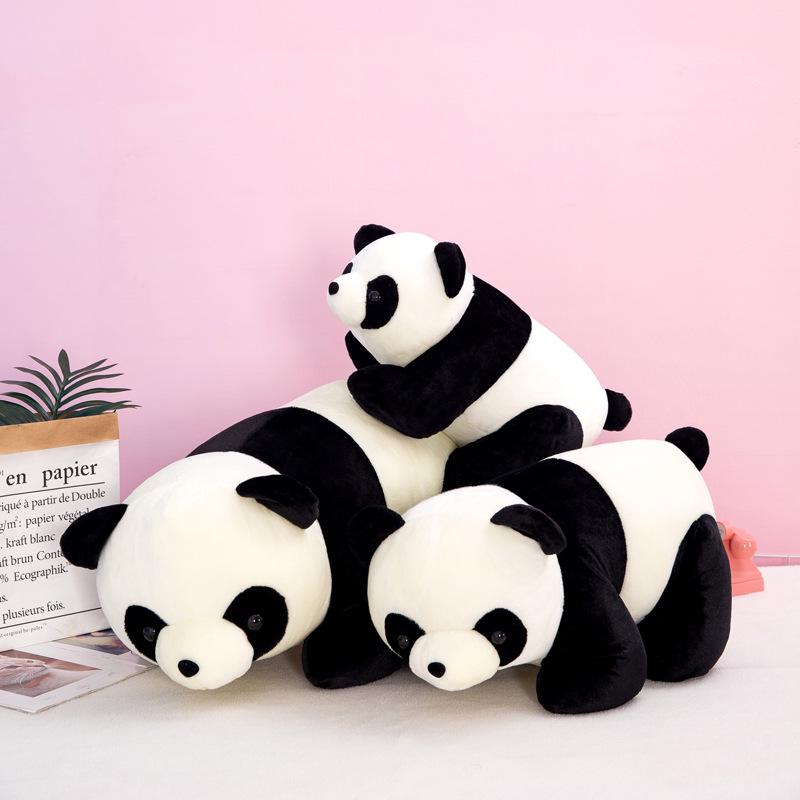 

Panda Plush Toy: Lifelike Simulation Zoo Souvenir 25 cm