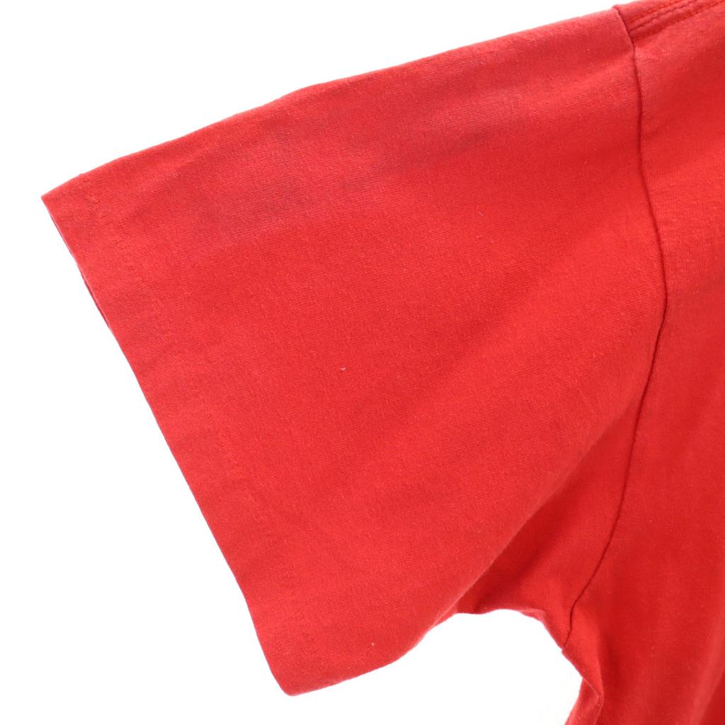 ONEITA 90s Old CALNEVA Short Sleeve T-shirt L Red Single Stitch Men's Used