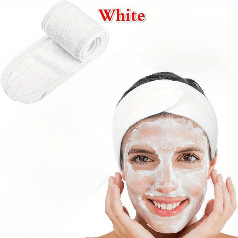 1pc Facial Spa Headband Makeup Shower Bath Wrap Sport Hairband Terry Cloth Adjustable Stretch Towel Head Wrap