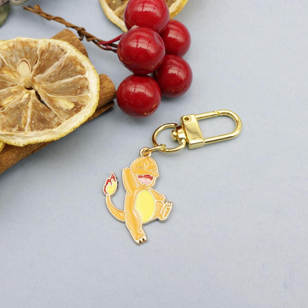 Creative Pokemon Pikachu Keychain: Cute Cartoon Bag Pendant & Zipper Pull
