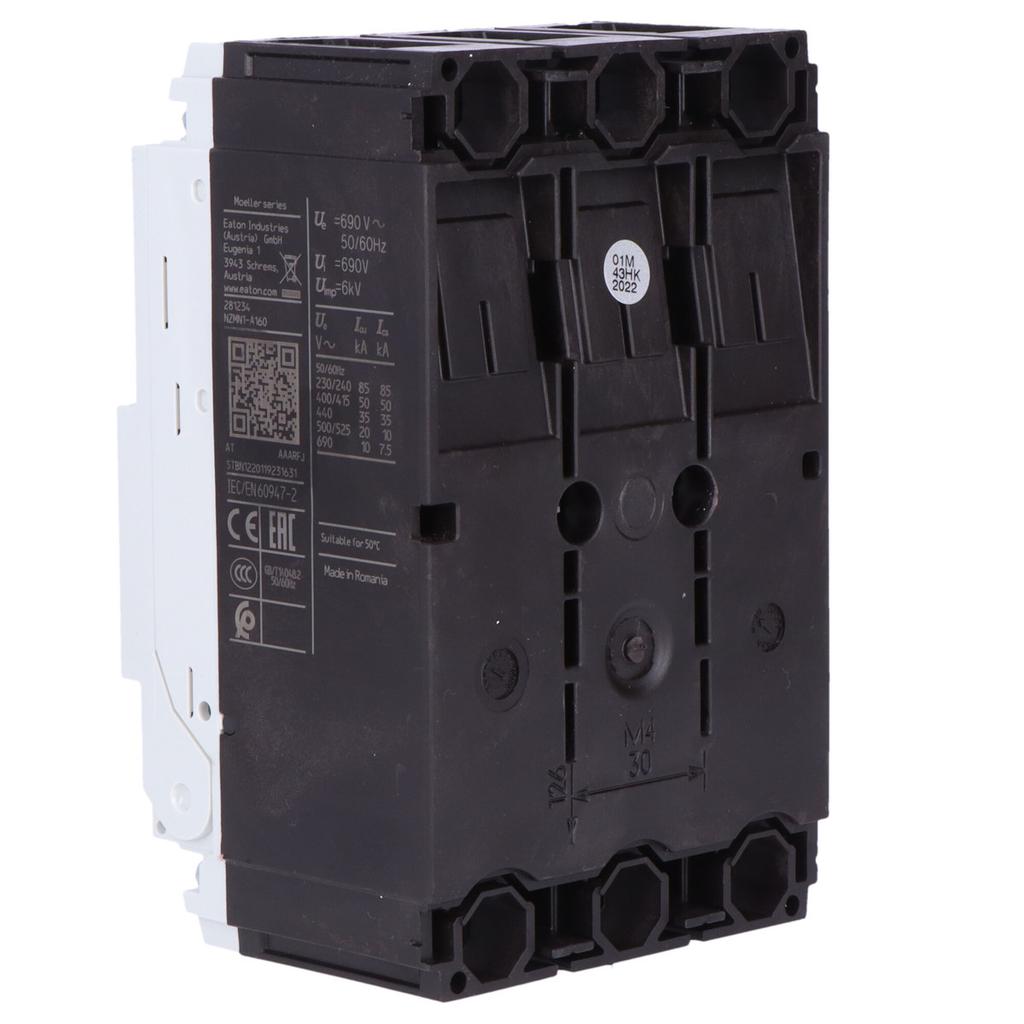 3-pole Power Circuit Breaker 160A NZMN1-A160