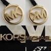 Michael Kors Jet Set Travel Tote Bag 35F1GTVT2L Graphic Logo Black PVC Women Used