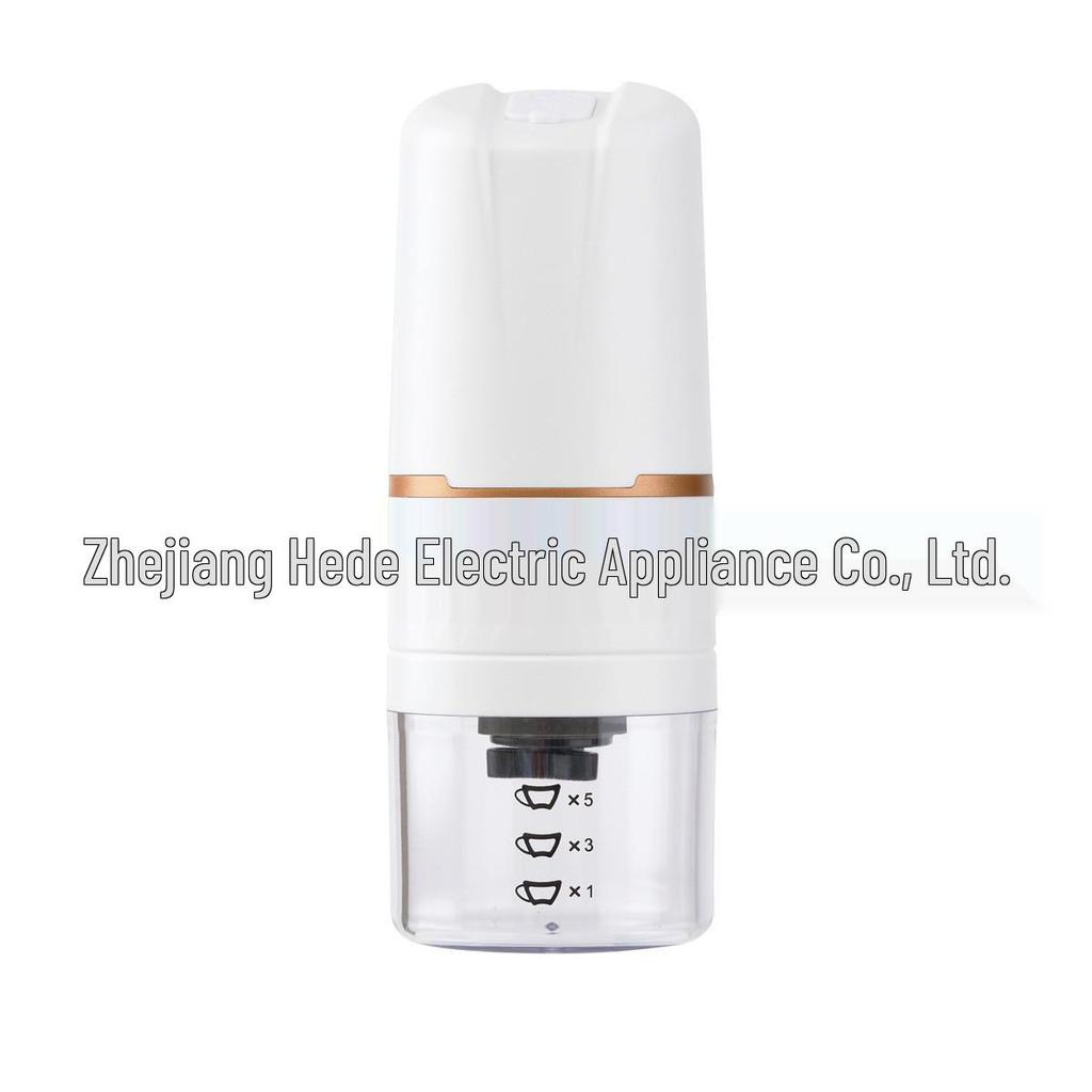 Portable USB Rechargeable Electric Coffee Grinder for Home Use