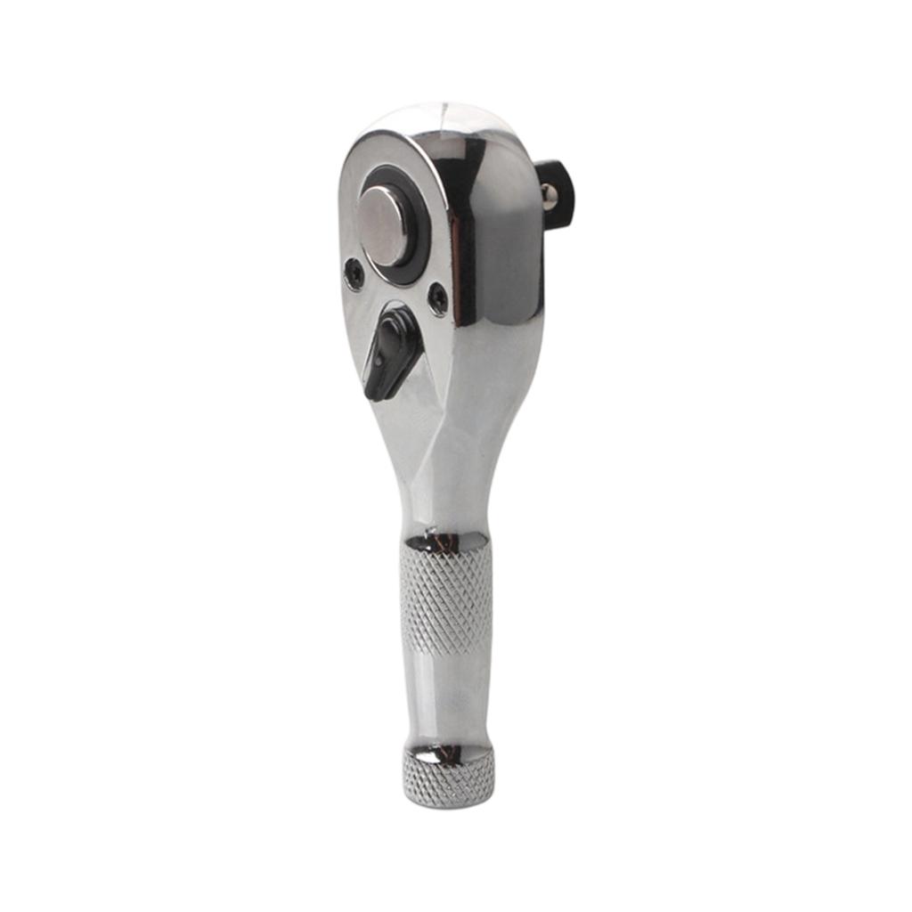 72T Short Shank Bidirectional Ratcheting Wrench Head Set Multiple Socket Compatibility Automotive Repair Maintenance Kit