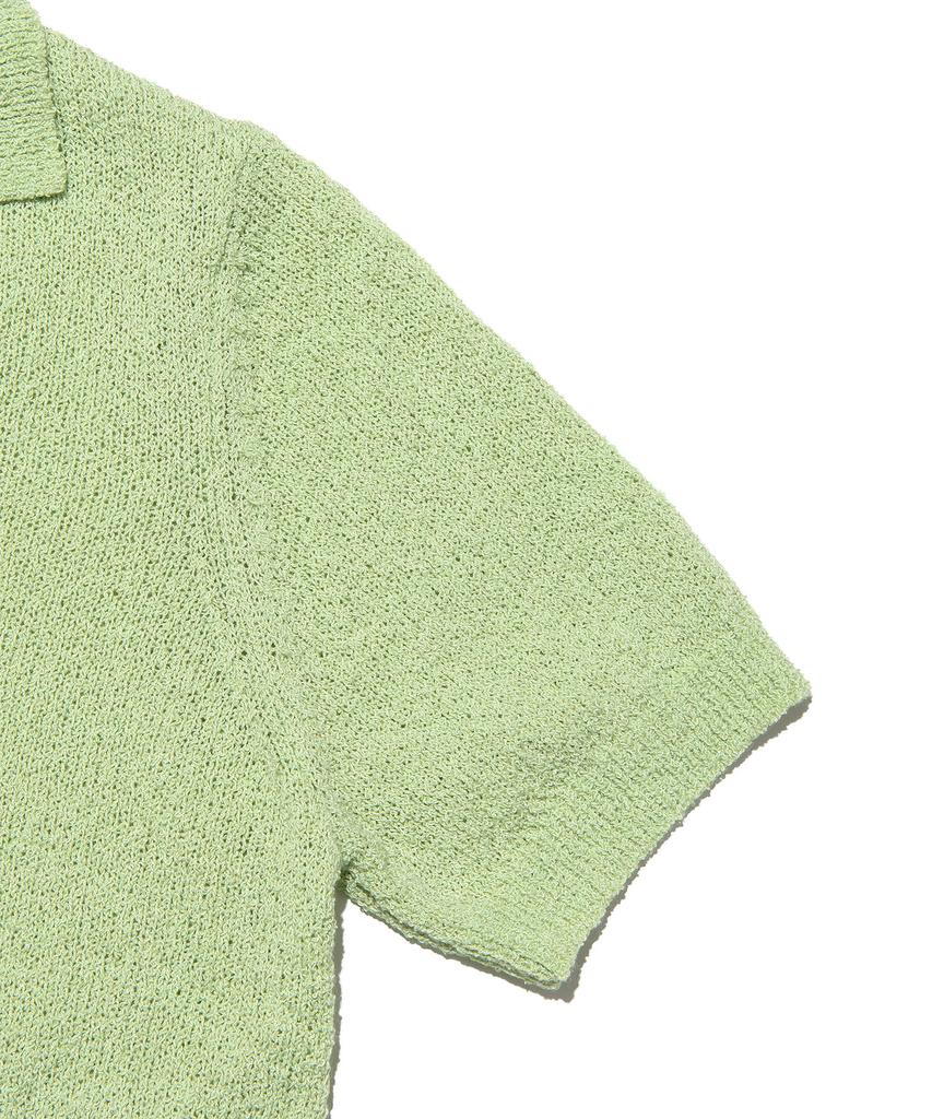 LEE Women'S Open Collar Knit Light Green