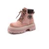 British Style Retro Hollow Breathable Martin Boots Women's 2025 New Fashion Versatile Casual Comfortable Rhubarb Boots