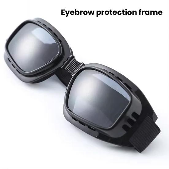 Γυαλιά Μοτοσυκλέτας Χωρίς Αντανάκλαση Διάφανα Ευρεία Όραση Υψηλής Αντοχής Ανθεκτικά στις Κρούσεις Αντιανεμικά Γυαλιά Ποδηλασίας