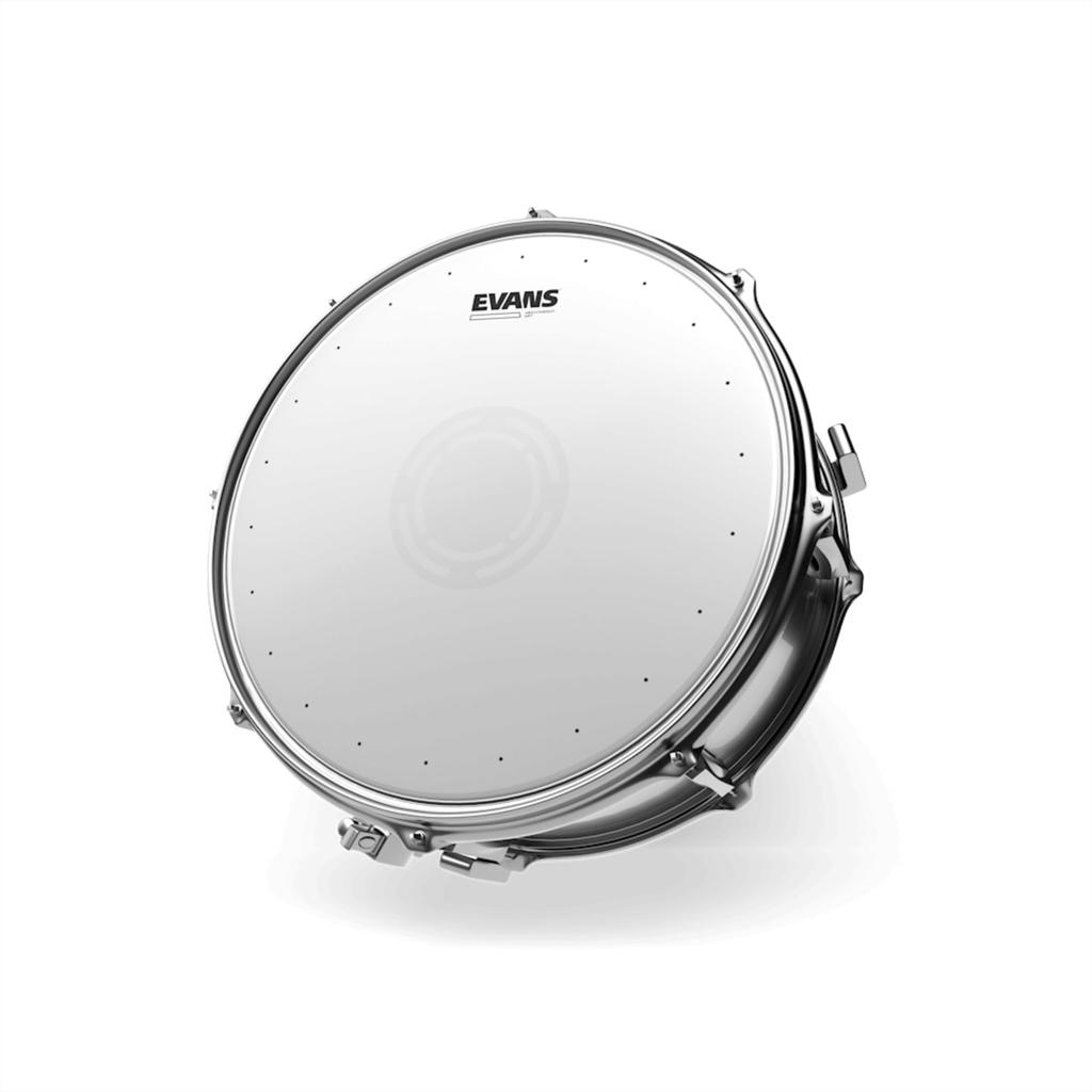 EVANS Drumhead Heavyweight Dry Coated 3mil B14HWD 14" (2-ply, 10mil+10mil / Patch)