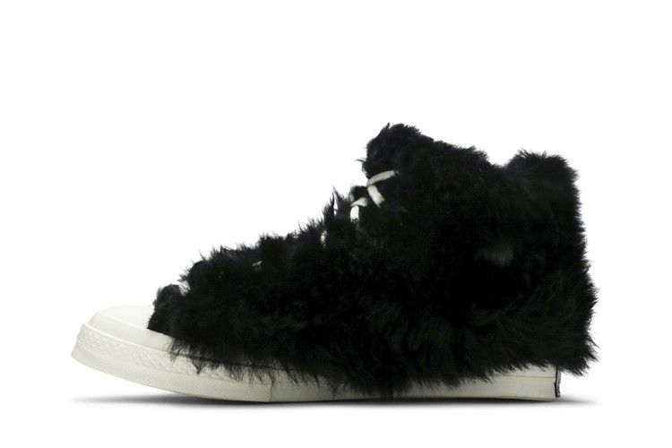 AMBUSH x Converse Chuck 70 High 'Fuzzy - Black Egret'