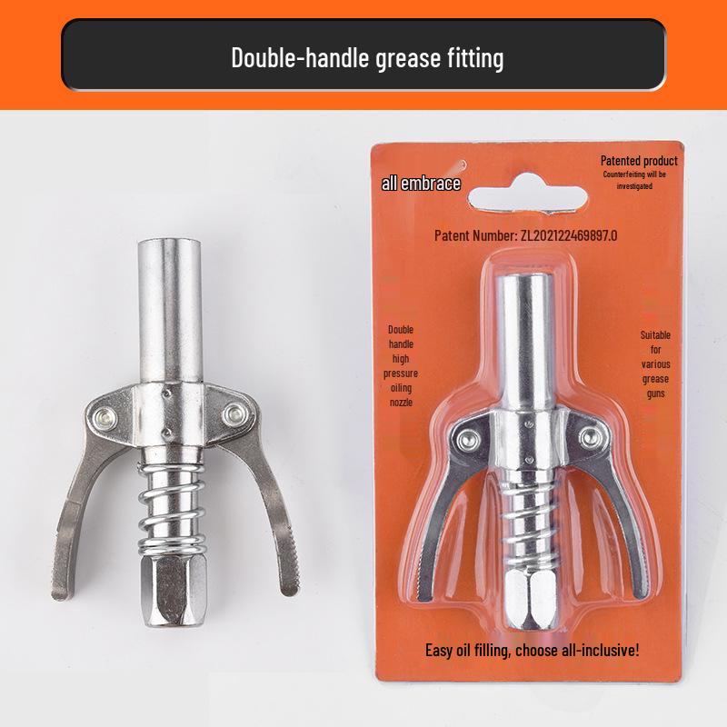 

Универсальный набор насадок для смазки высокого давления с головкой в стиле плоскогубцев с фиксатором