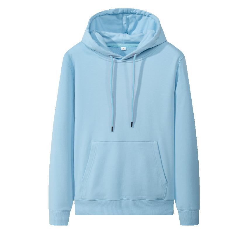 Solid Color Men Hoodies Mens Sweatshirt Fashion Streetwear Casual Men's Loose Breathable Pullovers