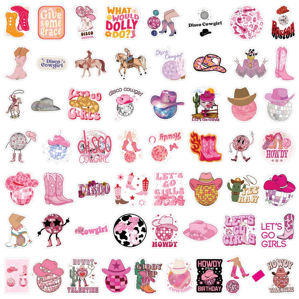 

100 Sheets Waterproof Disco Girl Stickers for Notebook, Planner, Phone, Water Bottle, and Luggage